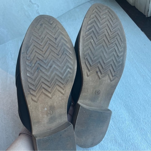 Free People BC Vegan Black Leather Austin Mule Flat 6.5 - Picture 9 of 9